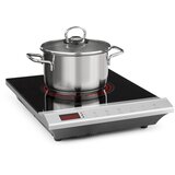 Klarstein MisterCook, kuhalna plošča, infrardeča, 2000 W, 90 - 650 °C, časovnik, srebrna barva | Shoptok.si