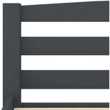  Za krevet od masivne borovine tamnosivi 120 x 200 cm | shoptok.hr