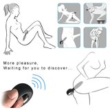Aixiasia Dylon-Remote - radijsko vodeni analni vibrator z možnostjo polnjenja (črn) | Shoptok.si