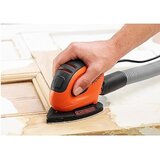 Black & Decker Vibracijski brusilnik Mouse 55 W+15 X, pribor + torba | Shoptok.si