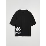 Sinsay Mrežasta majica kratkih rukava comfort fit kroja | shoptok.hr
