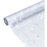 vidaXL Okenska folija 2 kosa matirana vzorec cvetja PVC | Shoptok.si