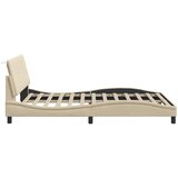  Okvir za krevet bez madraca Hanko krem 140 x 190 cm od tkanine | shoptok.hr