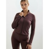 Sinsay Kratka bluza na patentni zatvarač sa stojećim ovratnikom Gym Hard | shoptok.hr