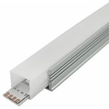 Mitea Lighting aluminijumski profil za led trake sivi nadgradni set sa difuzorom IP65 13x17.7x2000mm MA505-A-FS | Eponuda.com