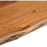  Kupaonska radna ploča 110x60x2,5 cm pravokutna od drva bagrema | Eponuda.com