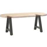 vidaXL noge kavne mizice a-oblika 2 kosa antracit 38x(42-43) cm jeklo | Shoptok.si