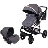 Jungle kolica za bebe 3u1 Oxy Dark Grey, 0m+ | ePonuda.com