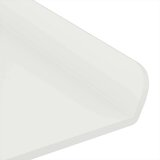 Ležeča polica 2 pcs Bela 60 x 8,5 x 2,5 cm Jeklo, (5000200999) Slike