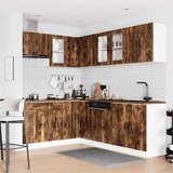  11-dijelni set kuhinjskih ormarića Porto konstruiranog drva | shoptok.hr