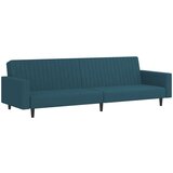 Maison Chic kavč - Sofa - Kanape dvosed z ležiščem moder žamet, (21726450) Cene