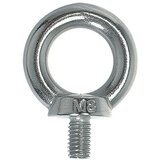 MARINETECH Vijak z obročem (M 8, Notranji premer: 20 mm, Nerjavno jeklo, Srebrna) | Shoptok.si