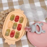 Haakaa silikonski pladenj peach | Shoptok.si