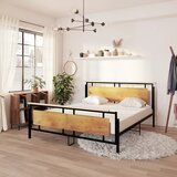 vidaXL posteljni okvir kovinski 180x200 cm | Shoptok.si