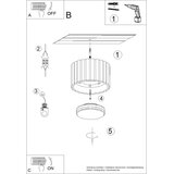 Sollux SL.1807 - Spot svetiljka AURA 1xGX53/10W/230V 6 cm braon | Eponuda.com