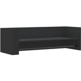  The Living Store Stenska polica črna 100x35x30,5 cm iverna plošča - Stenska Polica, (21497182) | Shoptok.si
