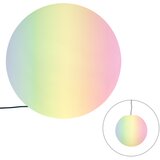 QAZQA Smart buitenlamp wit 56 cm IP65 incl LED- Nura Cene