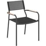 Modern Living Vrtni Stol Iris, Antracit | Shoptok.si