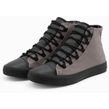 Ombre Men's shoes sneakers in combined materials - graphite | Shoptok.si