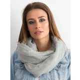 Fashion Hunters Scarf with a shiny light gray thread