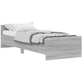 vidaXL Okvir kreveta boja hrasta 75x190 cm mali od konstruiranog drva | shoptok.hr