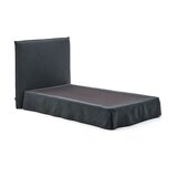 Kave Home Antracitno sivi tapecirani krevet 90x200 cm Jaira – | shoptok.hr
