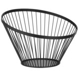 Hendi Košara za sadje nerjaveče jeklo, 30x(V)25 cm, črna | Shoptok.si