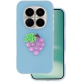 Onasi Tutti Frutti 2v1 silikonski ovitek za Xiaomi Redmi Note 15 - moder | Shoptok.si