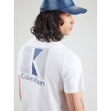 Calvin Klein Majica mornarska / kraljevo modra / svetlo siva / bela | Shoptok.si