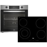 Beko BBSM12300XD Komplet pecic s plošco. samostojno steklokeramicno u