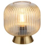 SCHÖNER WOHNEN 13573-27 - Stona lampa NAMI 1xE27/25W/230V zlatna/bež | Eponuda.com