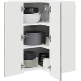  Zidni kutni ormar Siva Sonoma 57 x 57 x 80 cm Konstruirano drvo | shoptok.hr