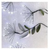  LED svetlobna veriga – svetleče cvetlice, nano, 2,35 m, notranja, hladna bela, časovnik | Shoptok.si