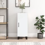 vidaXL Komoda bijela 34 5 x 34 x 90 cm od konstruiranog drva | shoptok.hr