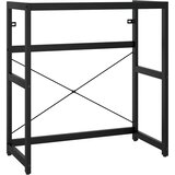  Okvir za kupaonski umivaonik crni 79 x 38 x 83 cm željezni | Eponuda.ba