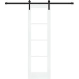  Klizna vrata ORKDAL Bijela i crna 61 x 198,5 cm | shoptok.hr