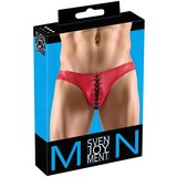 Svenjoyment črne moške spodnjice z rdečo vezalko - L | Shoptok.si