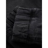 Ombre Men's denim joggers with asymmetrical stitching - blue | shoptok.hr