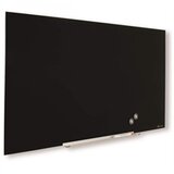 Nobo Zidna staklena ploča Diamond, 38,1 x 67,7 cm, crna u