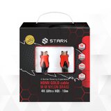 Kabl stark hdmi m-m pozlacen 4K pleteni 10m