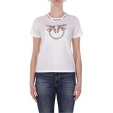 Pinko Majice s kratkimi rokavi 107094A3C7 Bela Cene