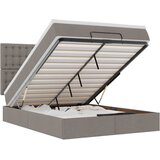  Otomanski krevet s madracem i LED diodama tupe 140x190 cm | shoptok.hr