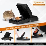 FAIRFIELD komplet 8 pasti za miši z nedrsečim sprožilcem + nestrupena vaba | Shoptok.si