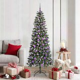  Umjetno božićno drvce Zelena 180 cm PVC, plastika i čelik | shoptok.hr