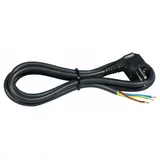 Commel priključni kabel H05RR-F3X2,5 (crne boje, 2 m)