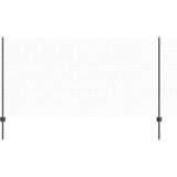 vidaXL ograjni stebri 22 kosov U-kanal siva 120 cm jeklena, šesterokotna ograja siva 1.2x50 m jeklena | Shoptok.si