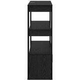 vidaXL Kreveta Crni hrast 30 x 80 x 90 cm Konstruirano drvo | shoptok.hr