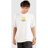 A-Lab Crossstitch Boxy T-shirt blanc white | Shoptok.si