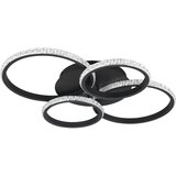 Tri O Crna LED stropna svjetiljka 49.5x65.5 cm Cires – Cijene