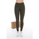 BİKELİFE Women's Khaki Lycra Leggings Pants | Shoptok.si